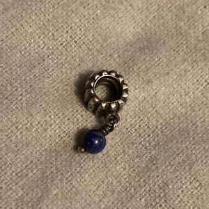 Pandora Birthstone Charm- Lapis— RETIRED
